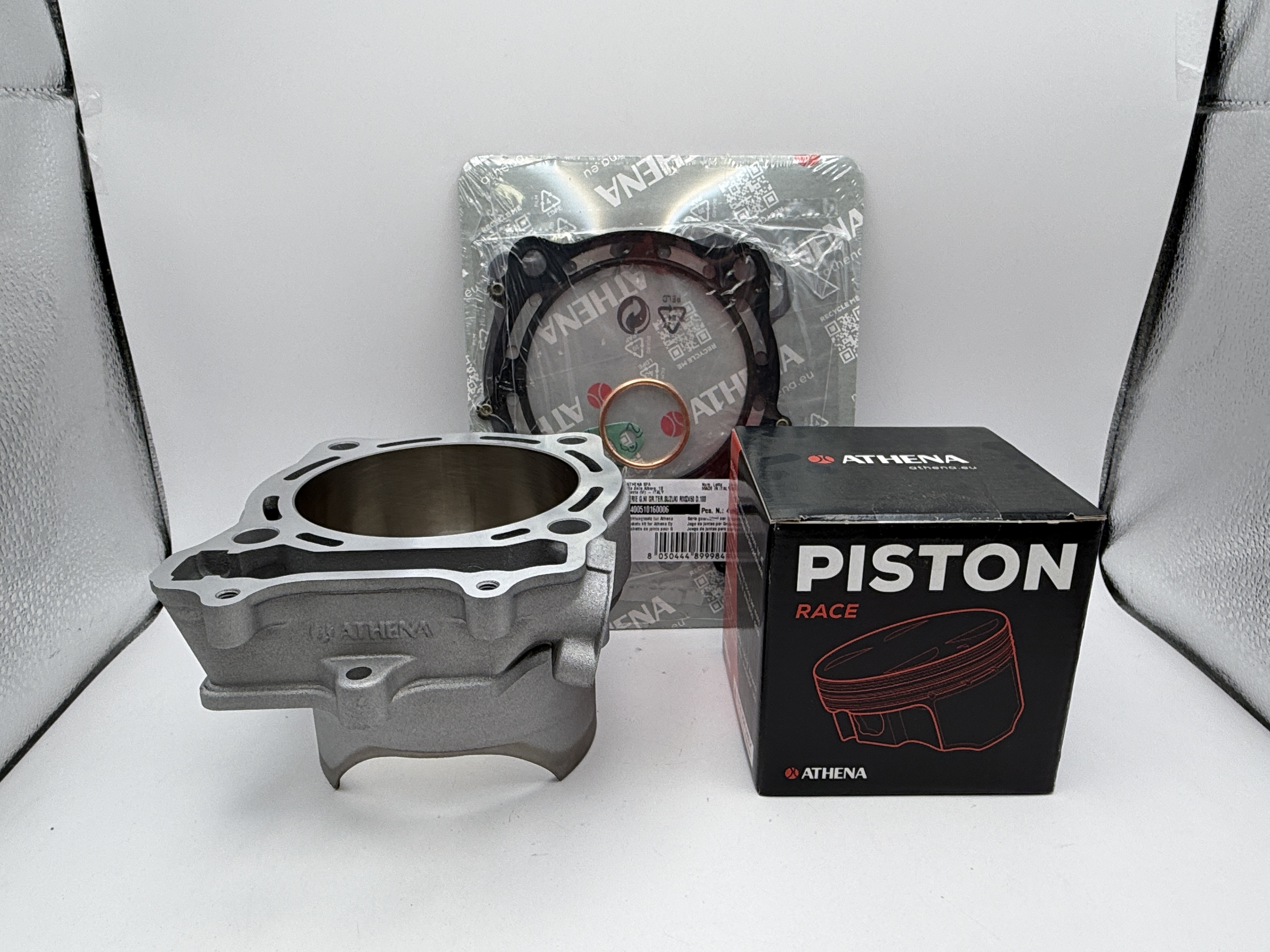 Athena Big Bore Cylinder Kit 100.00mm(+4.50mm) Top Set,Piston Suzuki RM-Z450 05-06 (490cc)