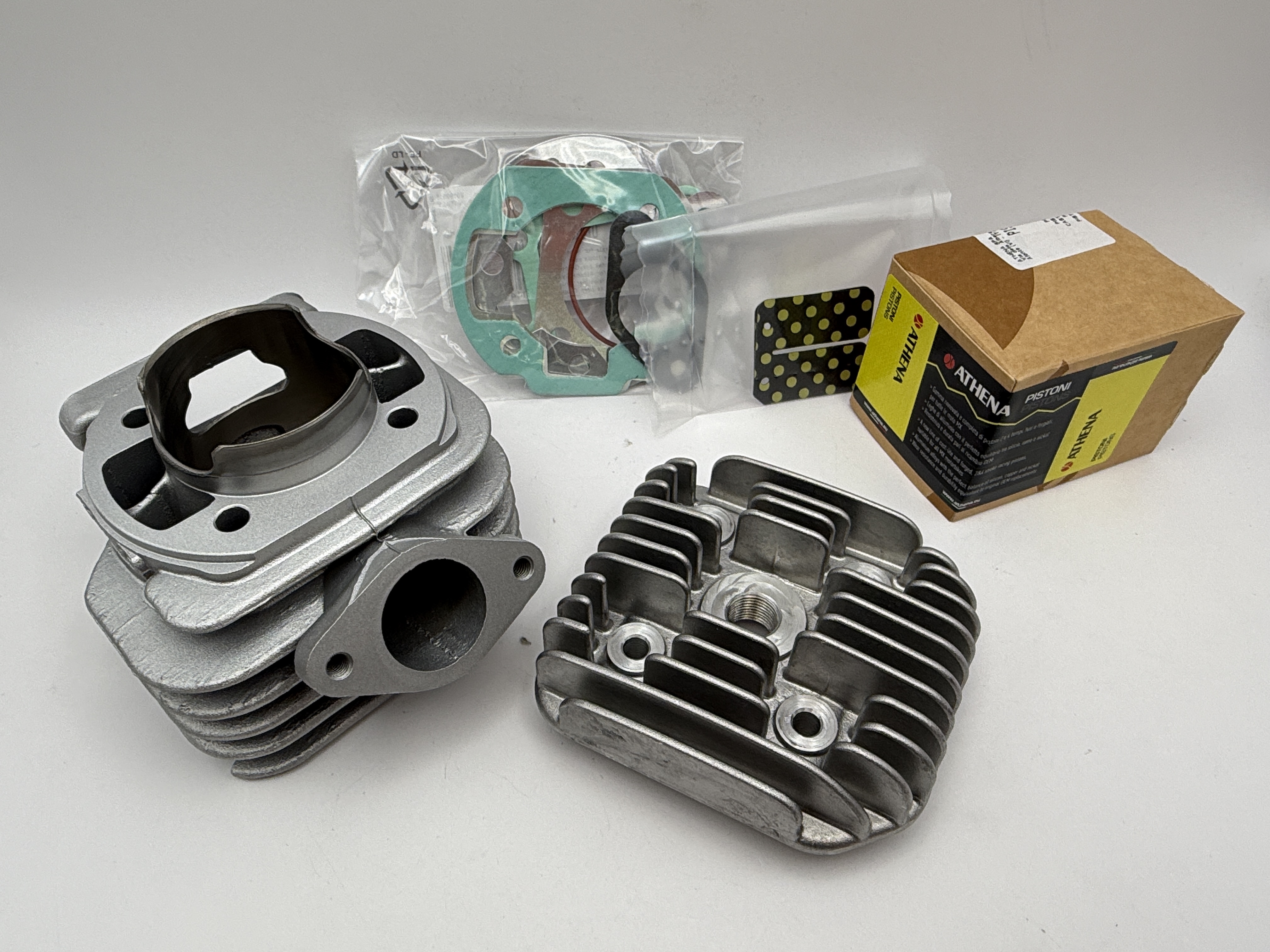 Athena Big Bore Cylinder Kit 47.60mm (+7.60mm) Top Set,Piston,Head Yamaha BW's 50 (70cc)
