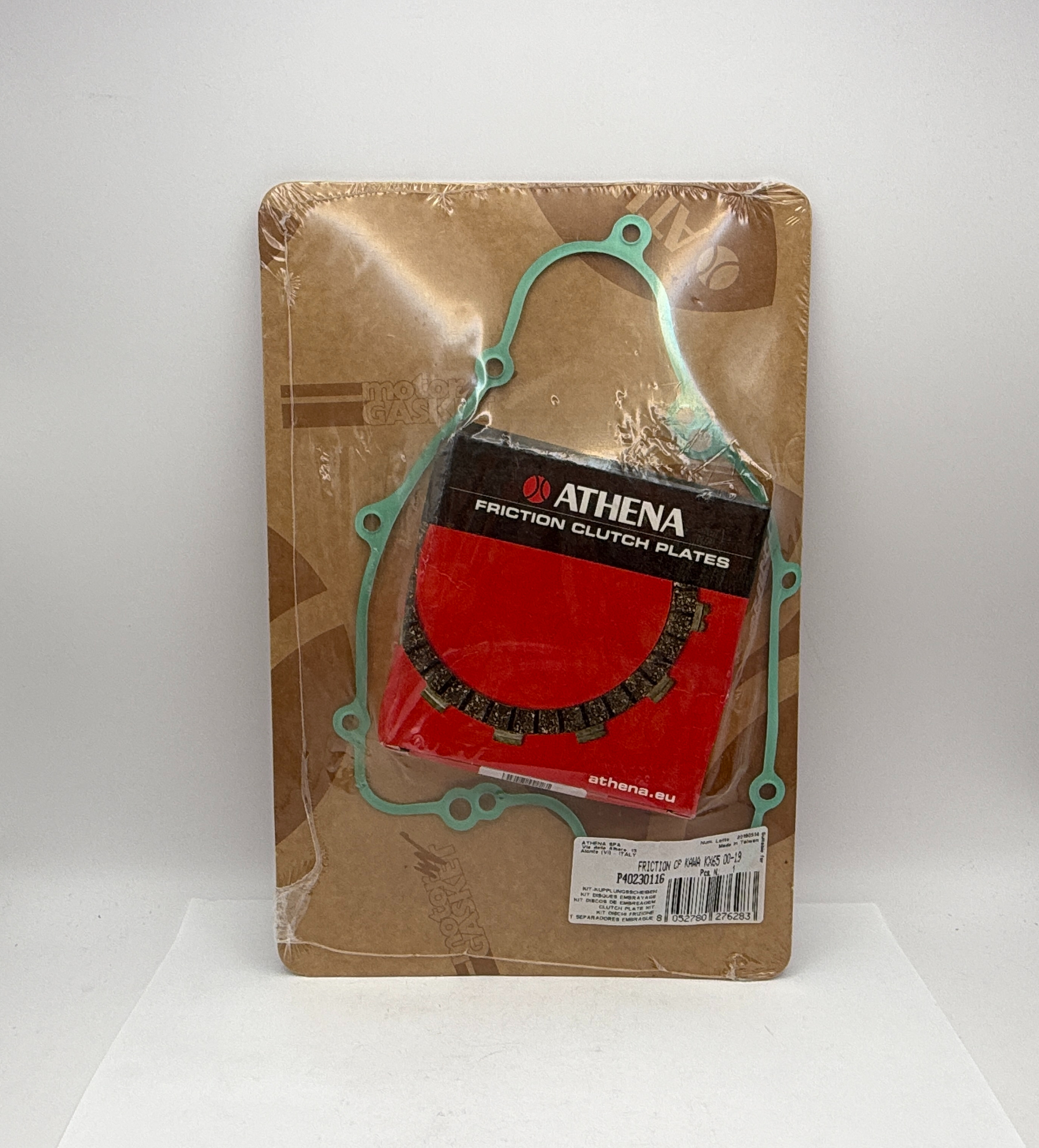 Athena Clutch Friction Plate & Cover Gasket Kit Kawasaki KX65 00-19