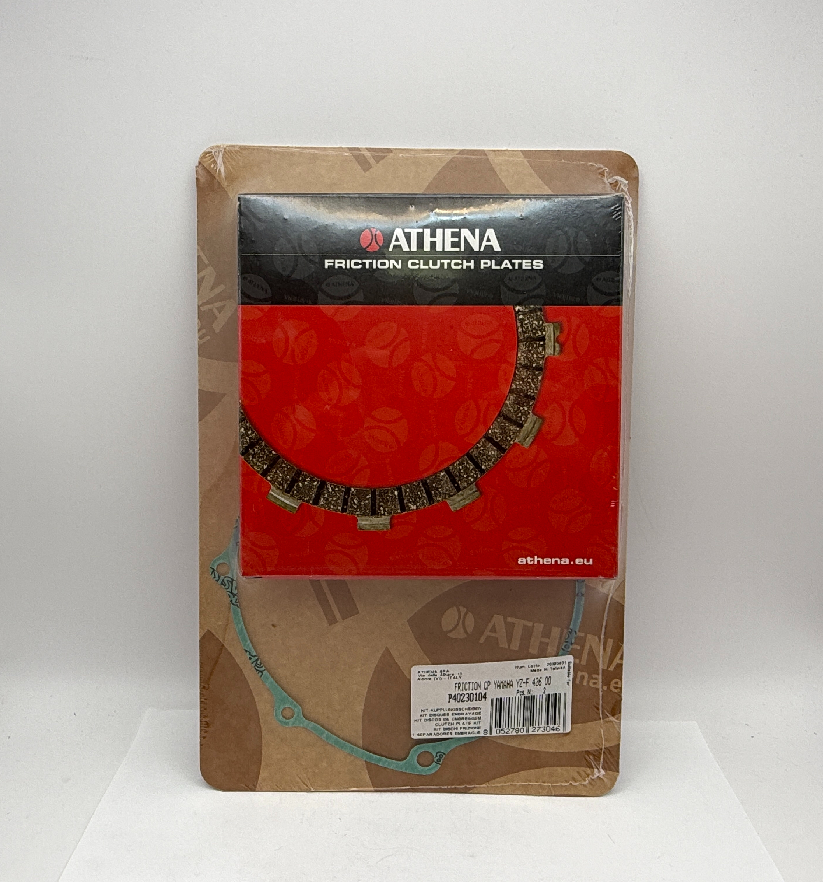 Athena Clutch Friction Plate & Cover Gasket Kit Yamaha YZ450F 00