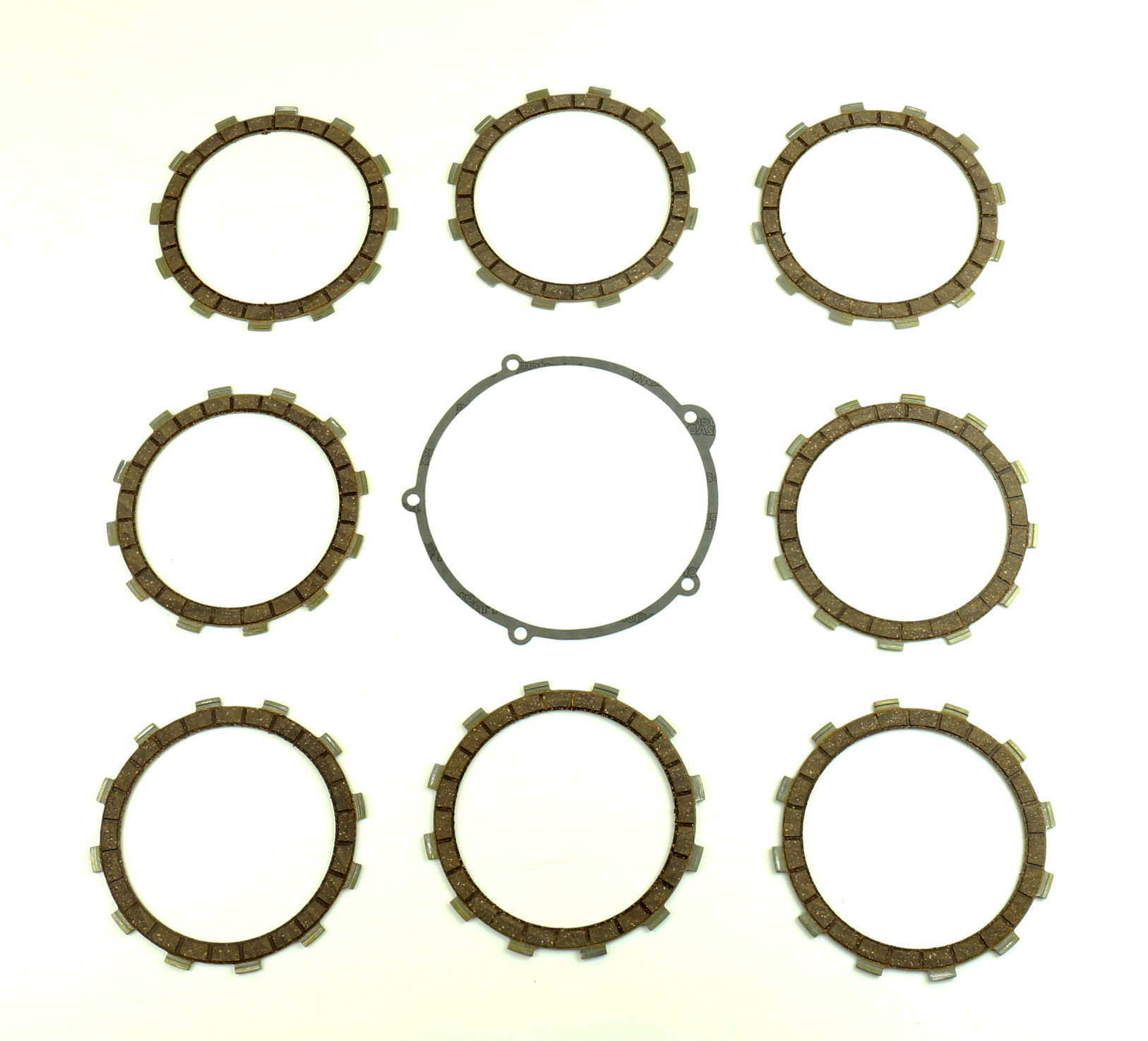 Athena Clutch Friction Plate & Cover Gasket Kit Gas Gas EC250 97-13, EC300 98-11