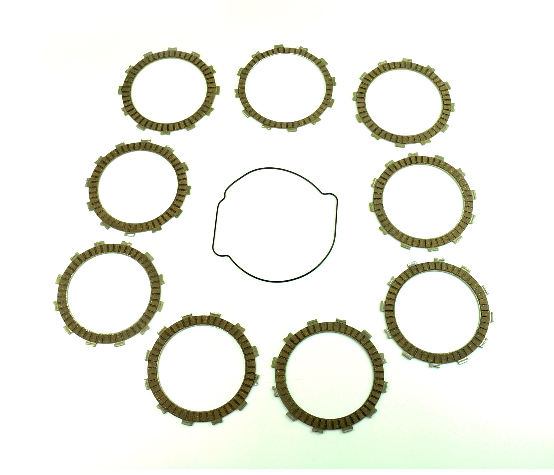 Athena Clutch Friction Plate & Cover Gasket Kit KTM 450 EXC 08, 450 XC-W 08