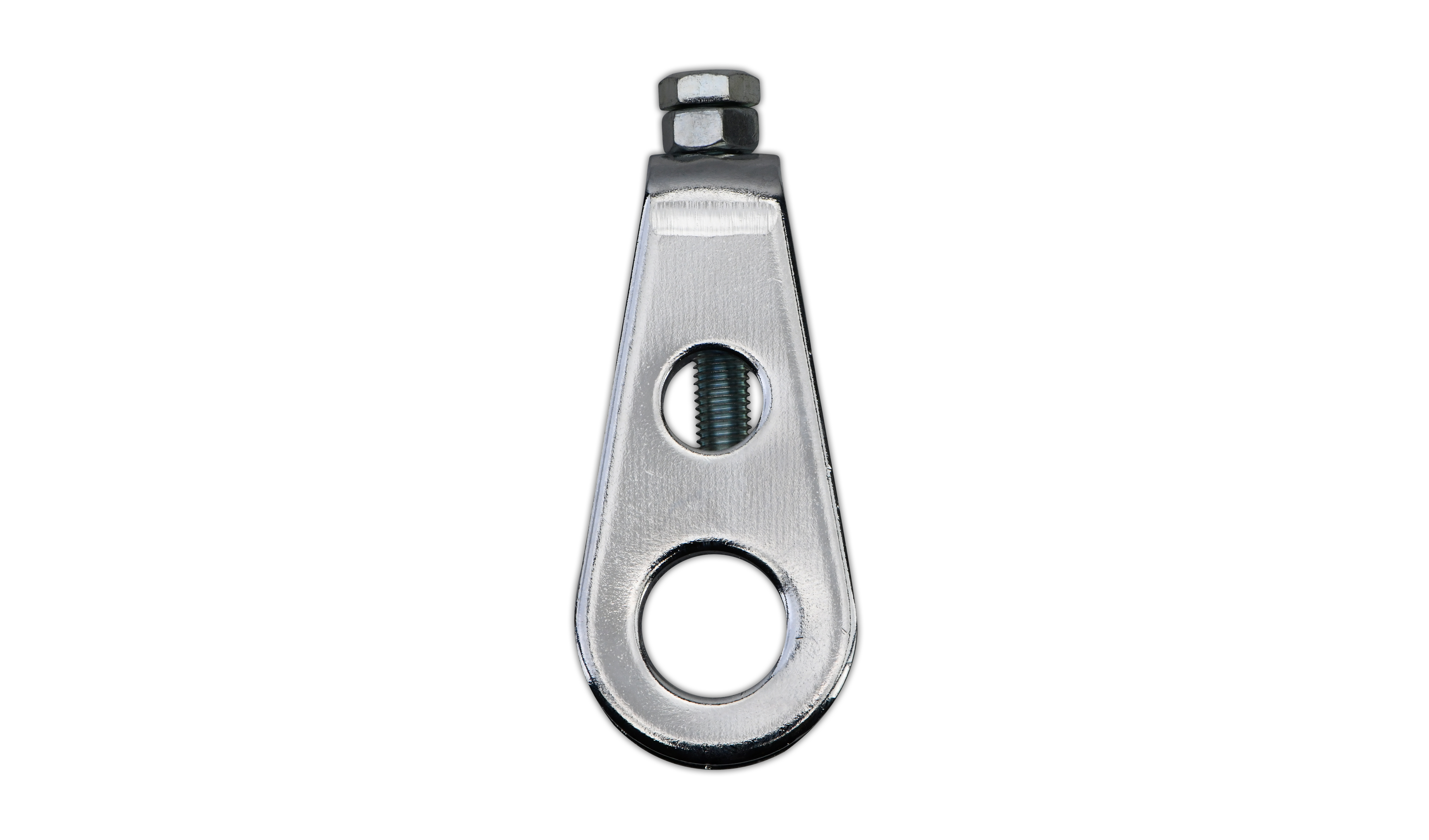 Hendler Double Wheel Pull Up To 200cc 17.9mm Open Hole (Chrome Plated)