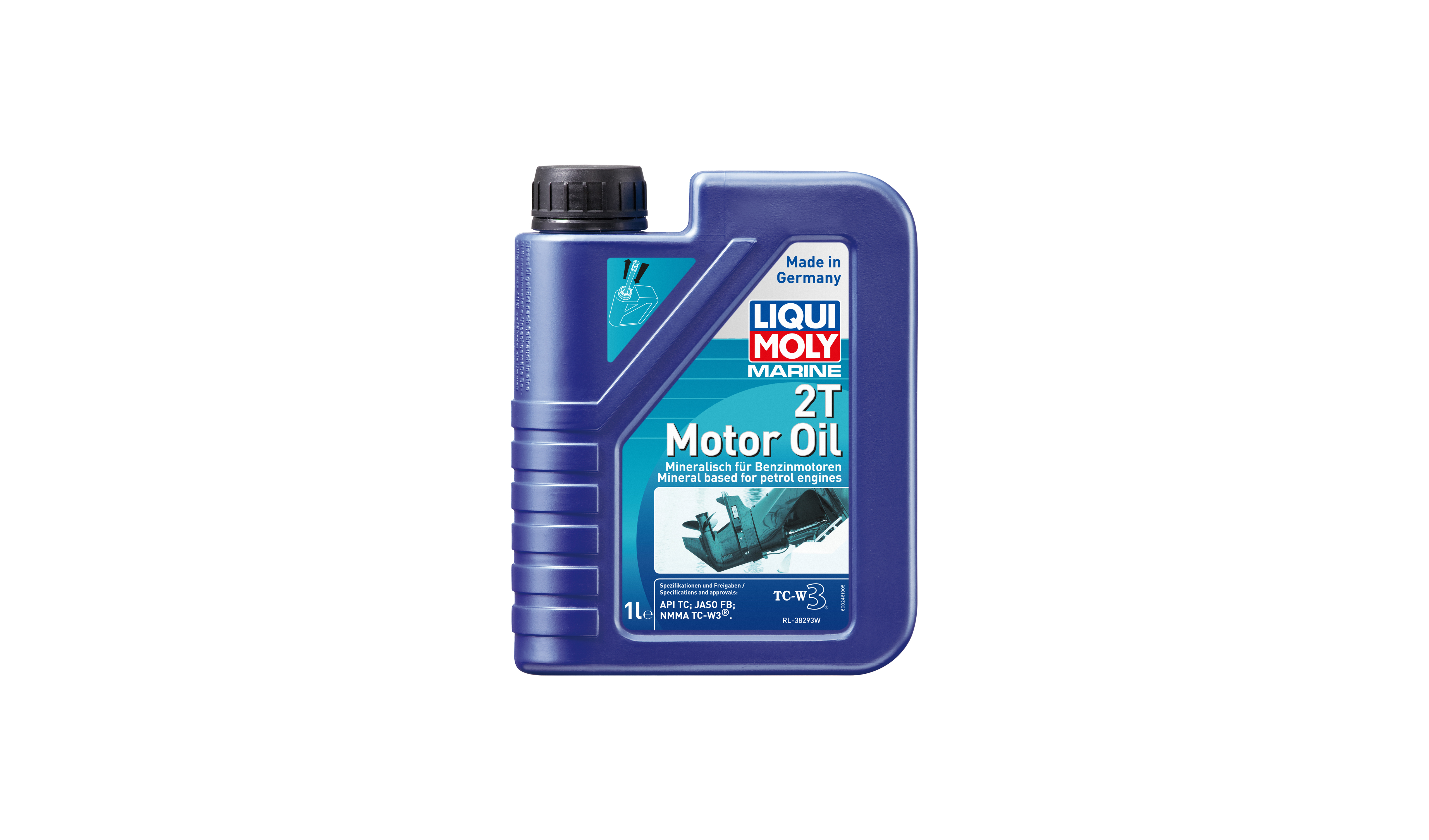 Liqui Moly 2T Marine Fully Synthetic Oil (API TC, JASO FB) (6)