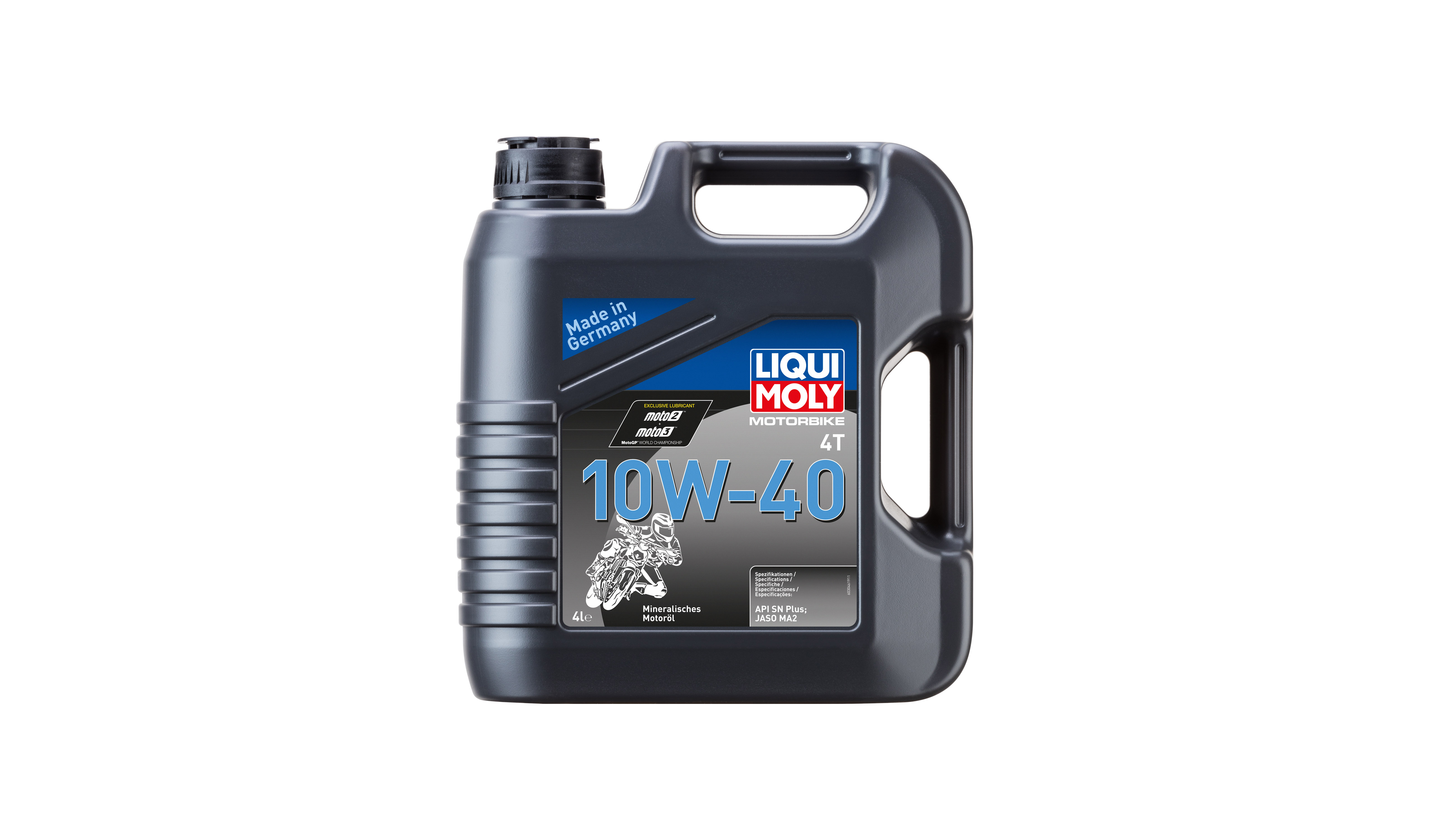 Liqui Moly 4T Motorbike Optimal 10w40 Mineral Oil (API SL, JASO MA2) (4)