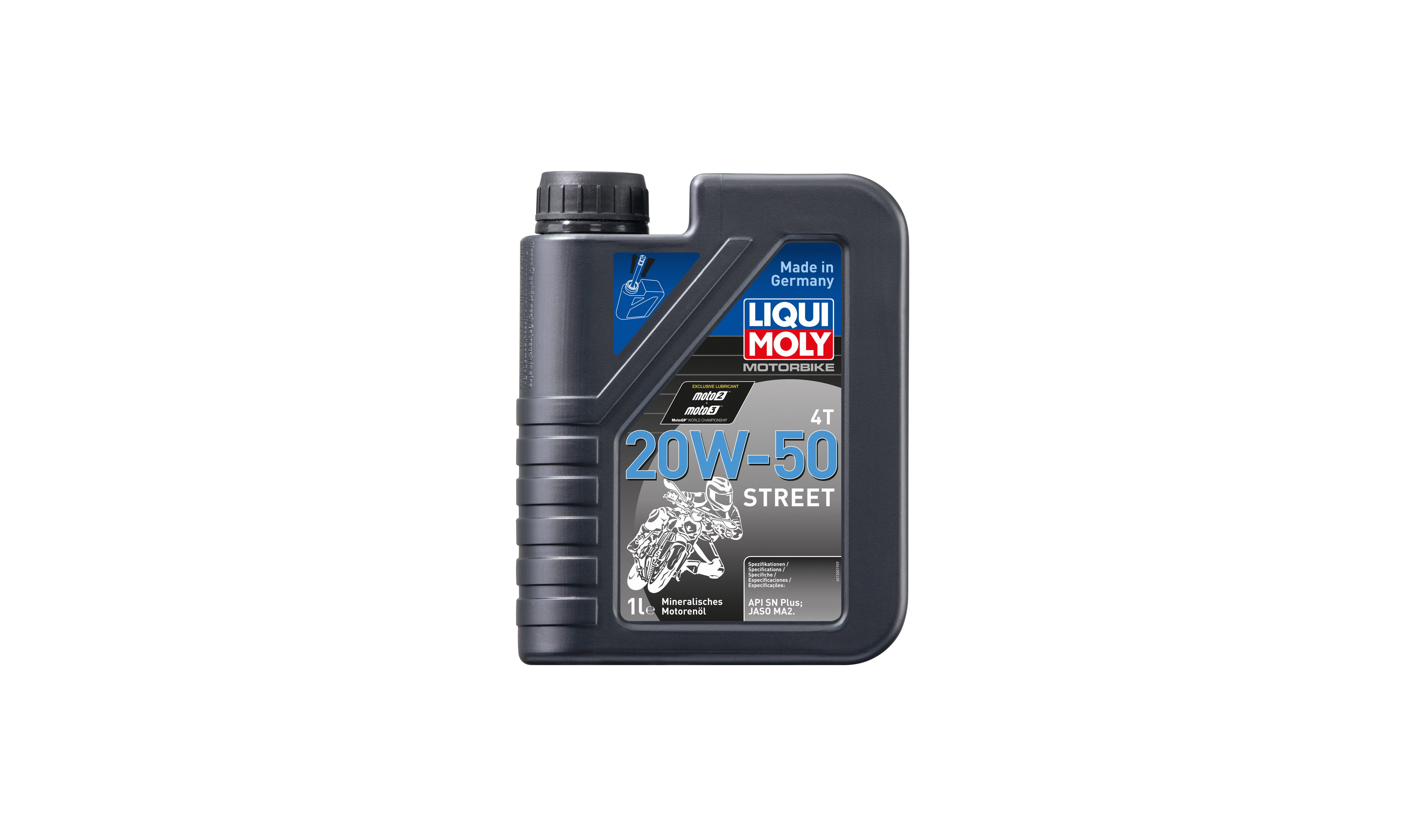Liqui Moly 4T Motorbike 20w50 Mineral Oil (API SN Plus, JASO MA2) (6)