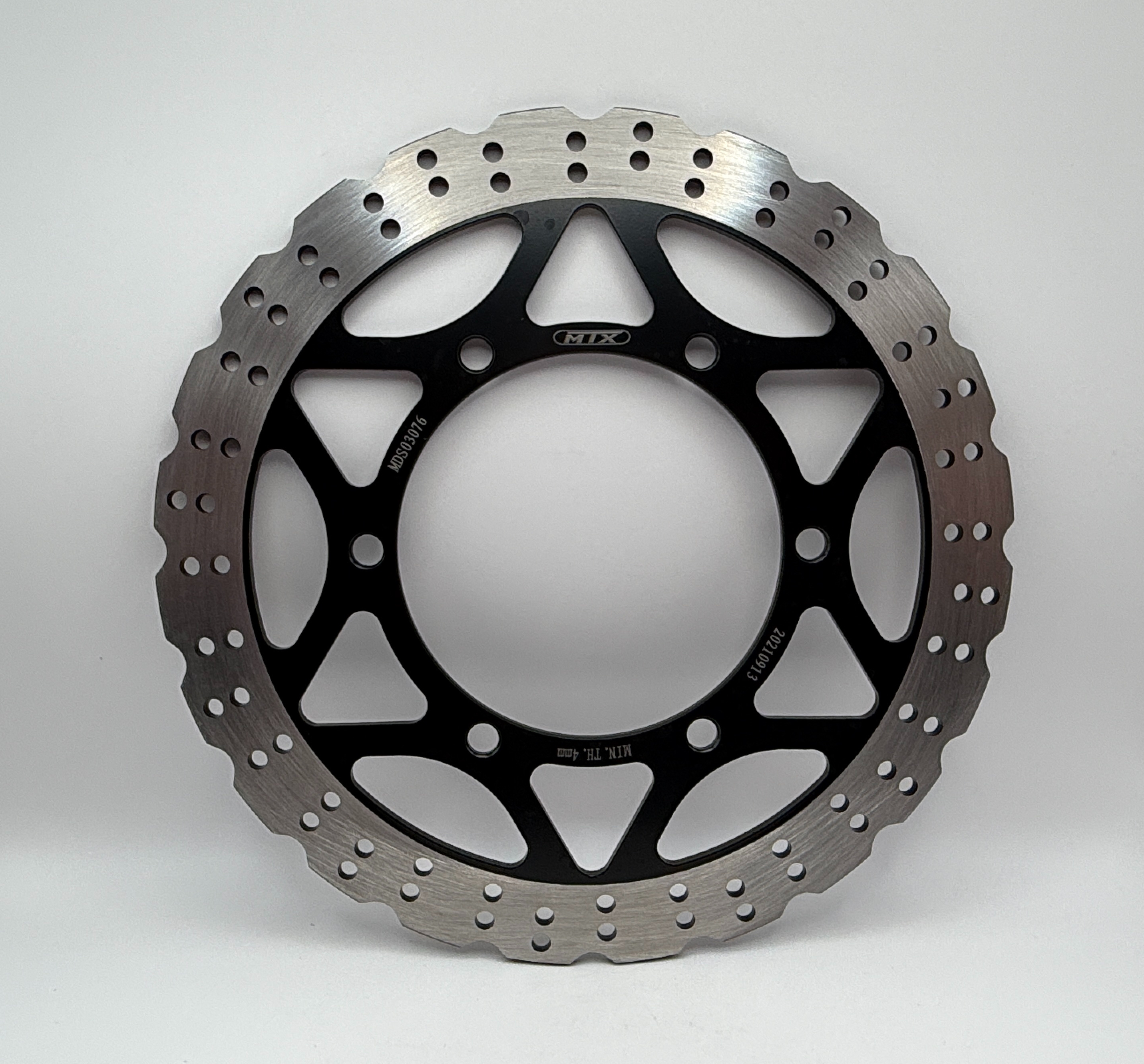 Hendler Front Brake Disc Kawasaki OD:290mm EX250J,K Ninja 08-12 (Solid) OEM Ref: 41080-0113-11H