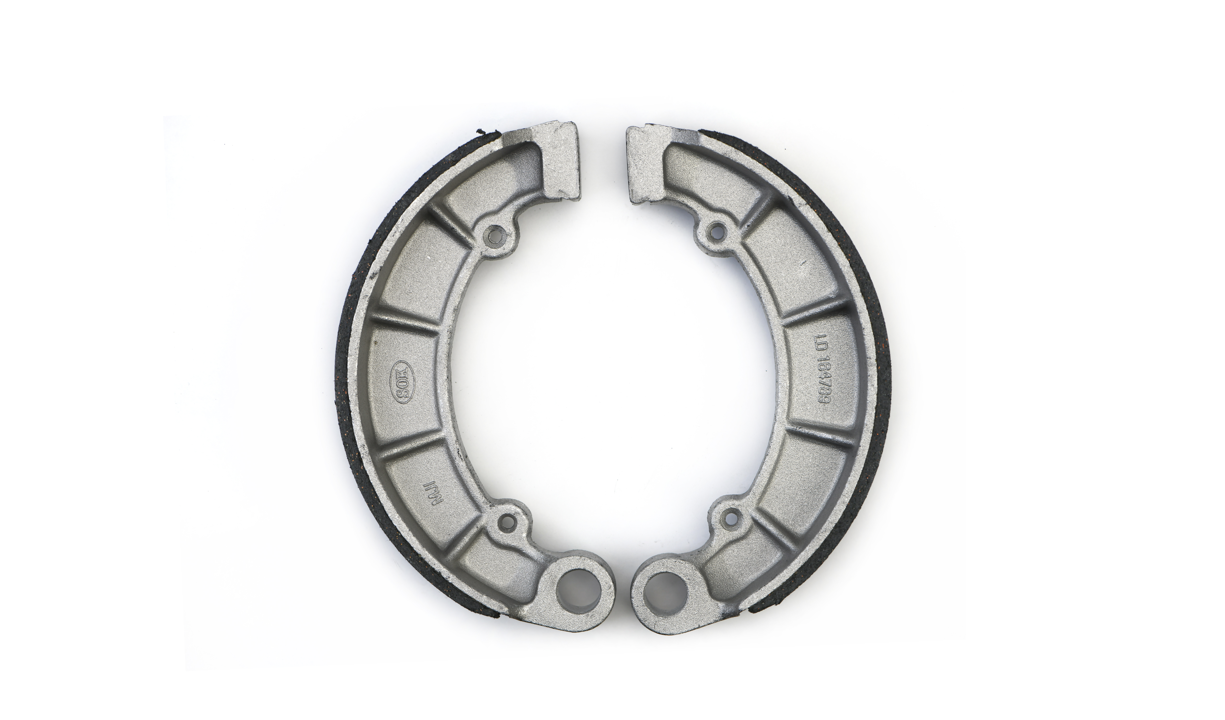 Hendler Drum Brake Shoes VB146, H343 180mm x 35mm