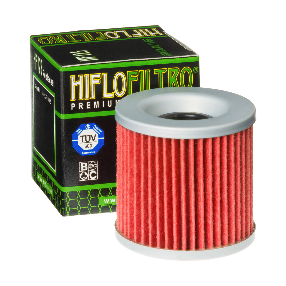 HiFlo Oil Filter Kawasaki Z250 Twin 78-82, ER250 88, GPZ305 83-97 OE Ref.16097-1002