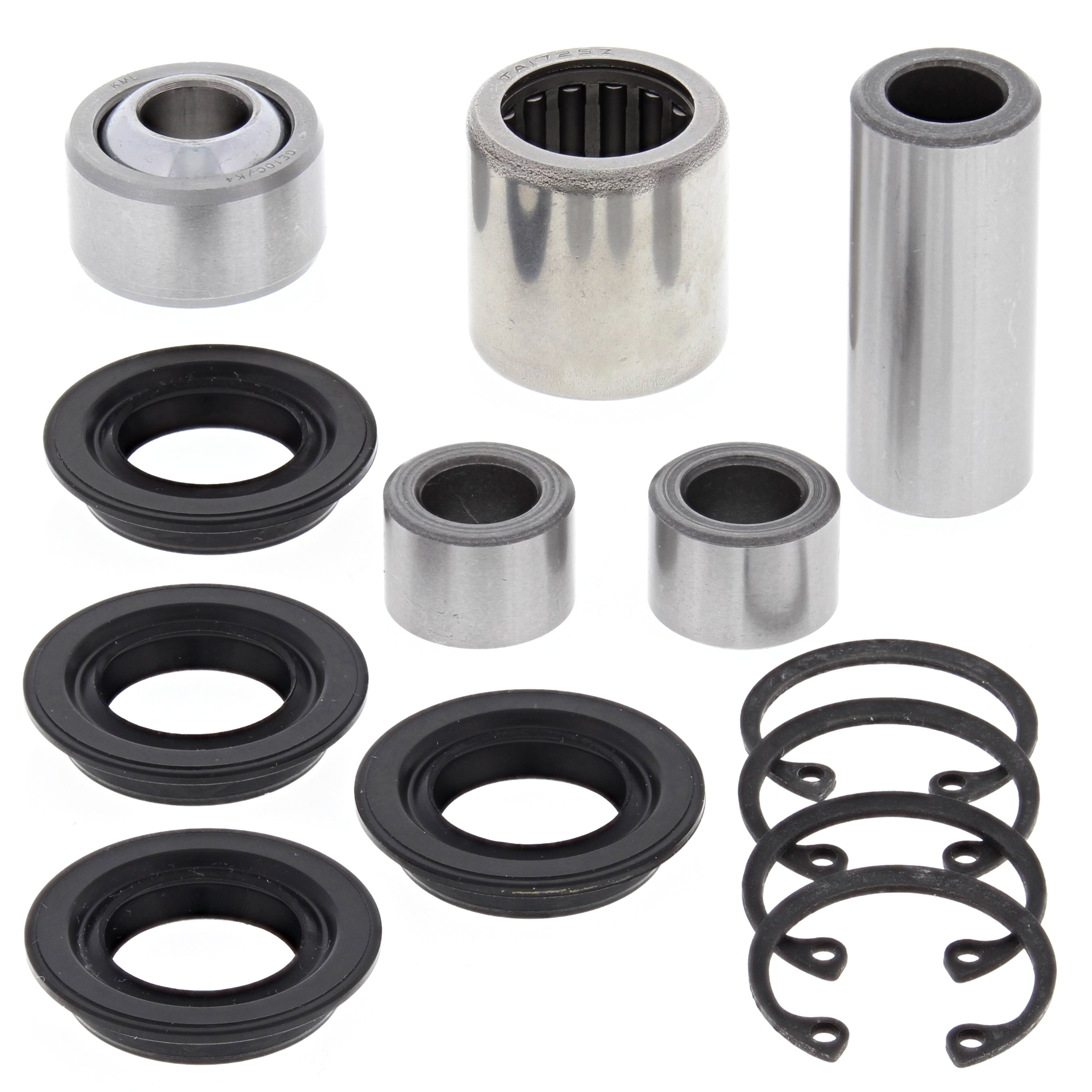 WRP Front Lower A-Arm Bearing Kit, 2 Kits Req. Per Veh. Kawasaki KEF300 Lakota 95-03, KFX250 Mojave 87-04, KXF250 Tecate 1987, Front Upper A-Arm Bearing Kit, 2 Kits Req. Per Veh. Kawasaki KEF300 Lakota 95-03, KFX250 Mojave 87-04, KXF250 Tecate 1987